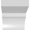 Ekena Millwork 5-in. W x 6-in. D x 6-in. H Monterey Architectural Grade PVC Knee Brace BRCP05X06X06MON - alternate 6